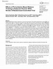 Research paper thumbnail of Effects of Perturbation-Based Balance Training in Subacute Persons With Stroke: A Randomized Controlled Trial