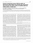 Research paper thumbnail of Crustacean hyperglycaemic hormone (CHH)-like peptides and CHH-precursor-related peptides from pericardial organ neurosecretory cells in the shore crab, Carcinus maenas, are putatively spliced and modified products of multiple genes