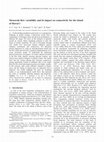 Research paper thumbnail of Mesoscale flow variability and its impact on connectivity for the island of Hawai`i