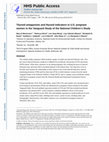 Research paper thumbnail of Thyroid antagonists and thyroid indicators in U.S. pregnant women in the Vanguard Study of the National Children's Study