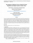 Research paper thumbnail of Development of Business Process Model for Drone Regulation and Improvement in South Africa