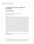 Research paper thumbnail of Los profesionales forestales y la inteligencia de las plantas