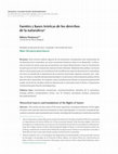 Research paper thumbnail of Fuentes y bases teóricas de los derechos de la naturaleza