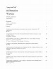 Research paper thumbnail of FOREIGN INFLUENCE IN THE 2022 U.S. MIDTERM ELECTIONS—A CASE STUDY IN FOREIGN INTERFERENCE AND ELECTION MEDDLING