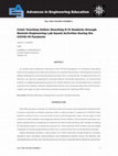 Research paper thumbnail of Crisis Teaching Online: Reaching K-12 Students through Remote Engineering Lab-based Activities During the COVID-19 Pandemic