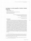 Research paper thumbnail of Los maestros y su entorno geográfico en Colombia a mediados del siglo XIX