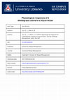 Research paper thumbnail of Physiological Responses of 6 Wheatgrass Cultivars to Mycorrhizae