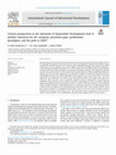 Research paper thumbnail of [SPECIAL ISSUE INTRO] Critical perspectives at the mid-point of Sustainable Development Goal 4: Quality education for all-progress, persistent gaps, problematic paradigms, and the path to 2030