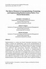 Research paper thumbnail of The Role of Women in Conceptualizing, Promoting, and Implementing Rainforestation Native Tree Forest Restoration