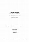 Research paper thumbnail of Die Grafikerin und Malerin Jutta Müller (verh. Schreyer, verh. Hetzel)