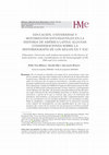 Research paper thumbnail of Educación, universidad y movimientos estudiantiles en la historia de América Latina:  algunas consideraciones sobre la historiografía del siglo XX y XXI