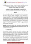 Research paper thumbnail of Enterprise Resource Planning Systems Evolution, Components, Benefits, Challenges, and Future Trends in Manufacturing Sector