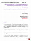 Research paper thumbnail of El aprendizaje cooperativo en la universidad. valoración de los estudiantes respecto a su potencialidad para desarrollar competencias