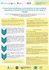 Research paper thumbnail of Person-Centered Attention On The Provision Of Care For Elderly: Approaches, Evaluation Tools And Relevance Of Its Study In Portugal