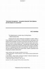 Research paper thumbnail of “Permanent Immigration”: Jacqueline Kahanoff, Ronit Matalon,and the Impetus of Levantinism