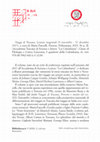 Research paper thumbnail of Viaggi di Toscana, Lezioni magistrali (9 novembre - 12 dicembre 2017) , a cura di Maria Fancelli, Firenze, Polistampa, 2019