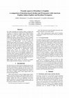 Research paper thumbnail of Prosodic aspects of Brazilian L2 English: A comparison of duration-based rhythm and F0 measures with American English, Indian English, and Brazilian Portuguese