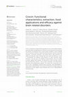 Research paper thumbnail of Crocin: Functional characteristics, extraction, food applications and efficacy against brain related disorders