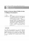 Research paper thumbnail of Identity and Interpretation of Public Artworks: A Challenge to Intentionalism