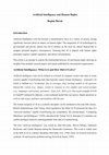 Research paper thumbnail of Artificial Intelligence and Human Rights: Part One