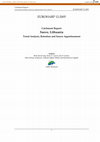 Research paper thumbnail of EUROHARP Report no 12 - Catchment Report: Susve, Lithuania Trend Analysis, Retention and Source Apportionment