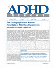 Research paper thumbnail of The Changing Face of Autism: New Data on Attention Impairments