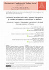 Research paper thumbnail of "Nosotras no somos una cifra": aportes etnográficos al estudio del embarazo adolescente en Panamá