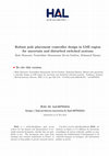 Research paper thumbnail of Robust pole placement controller design in LMI region for uncertain and disturbed switched systems