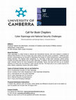 Research paper thumbnail of Call for Contributions Cyber Espionage Book