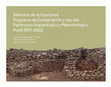 Research paper thumbnail of Intervención arqueológica puntual mediante excavación con sondeos y puesta en valor del Castillejo y las Cuevas de la Morería de Castilléjar Fecha de publicación: 	 2024