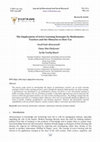 Research paper thumbnail of The Employment of Active Learning Strategies by Mathematics Teachers and the Obstacles to their Use