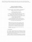 Research paper thumbnail of Journey through the world of dynamical systems on networks