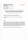 Research paper thumbnail of Selection of psychotrophic bacteria active against spoilage and pathogenic micro-organisms relevant for seafood products