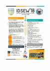 Research paper thumbnail of IDSEW'18 International Data Science & Engineering Workshop