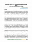 Research paper thumbnail of La actividad editorial de la Universidad Nacional Autónoma de México