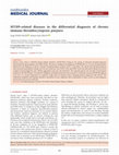 Research paper thumbnail of MYH9 related diseases in the differential diagnosis of chronic immune thrombocytopenic purpura