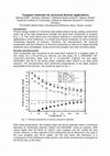 Research paper thumbnail of Tungsten materials for structural divertor applications