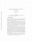 Research paper thumbnail of Hamiltonian Quasigeodesics yield Nets