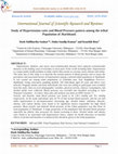 Research paper thumbnail of Study of Hypertension rates and Blood Pressure pattern among the tribal Population of Jharkhand