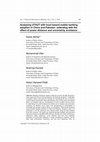 Research paper thumbnail of Analysing UTAUT with trust toward mobile banking adoption in China and Pakistan: extending with the effect of power distance and uncertainty avoidance