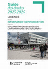 Research paper thumbnail of Licence Sciences de l'information