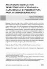 Research paper thumbnail of Assentadas Rurais nos Territórios da Cidadania: Capacitaçao e Perspectivas para o Empoderamento?