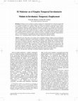 Research paper thumbnail of El Malestar en el Empleo Temporal Involuntario