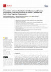 Research paper thumbnail of Association between Family Level Influences and Caries Prevention Views and Practices of School Children in a Sub-Urban Nigerian Community