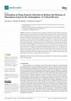 Research paper thumbnail of Utilization of Deep Eutectic Solvents to Reduce the Release of Hazardous Gases to the Atmosphere: A Critical Review