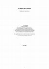 Research paper thumbnail of Actes de colloque Sociologie, économie et environnement dans le cadre du 70e Congrès de l'ACFAS du 14 au 16 mai 2002, à l'Université Laval, Québec