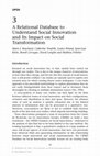 Research paper thumbnail of A Relational Database to Understand Social Innovation and Its Impact on Social Transformation