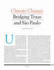 Research paper thumbnail of Climate Change: Bridging Texas and São Paulo