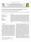 Research paper thumbnail of An improved in vitro method for measuring skin permeability that controls excess hydration of skin using modified Franz diffusion cells