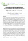 Research paper thumbnail of Técnicas alternativas de manejo de plantaciones de producción de madera de calidad en régimen intensivo